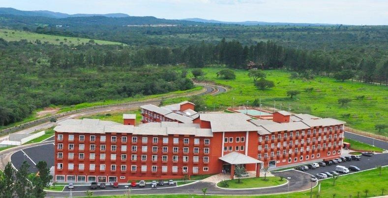 Lagoa Quente Hotel - Lagoa Oficial Калдас Новас Екстериор снимка